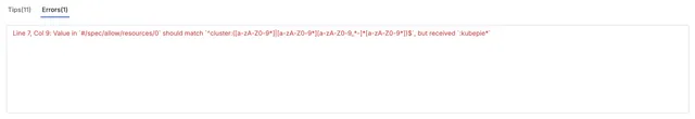Policy as Code (PaC) Editor